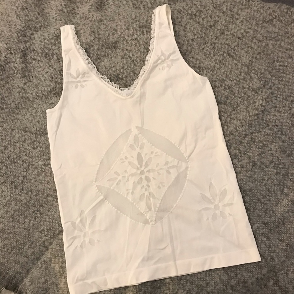 Wolford cami with burnout design - EUC!